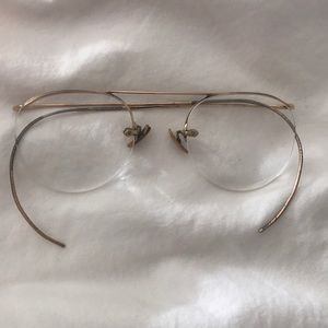 Vintage B&L 12KT GF Semi rimless Glasses